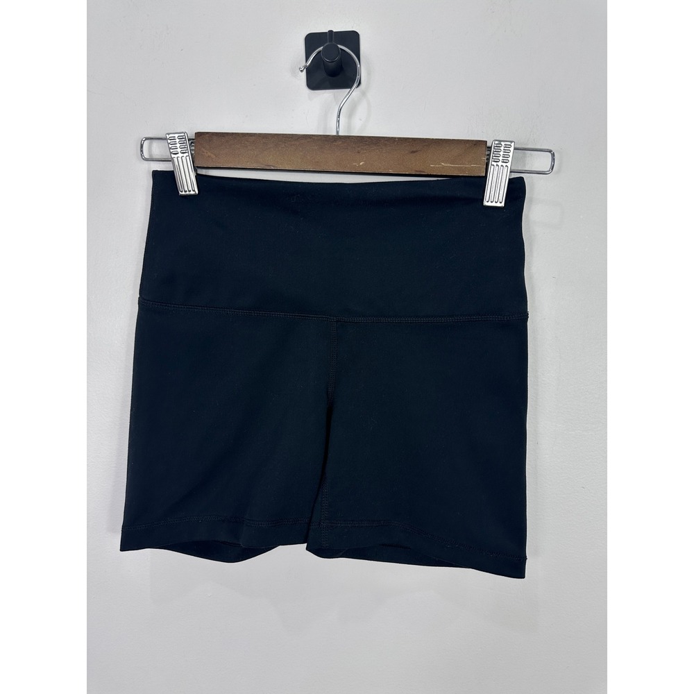 Yogalicious Shorts Womens XS Black High Rise Biker Yoga Athletic Workout